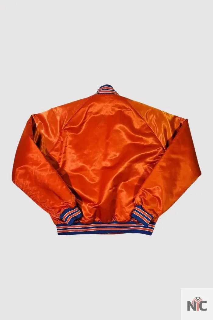 80s Denver Broncos Orange Bomber Jacket NYC Jackets