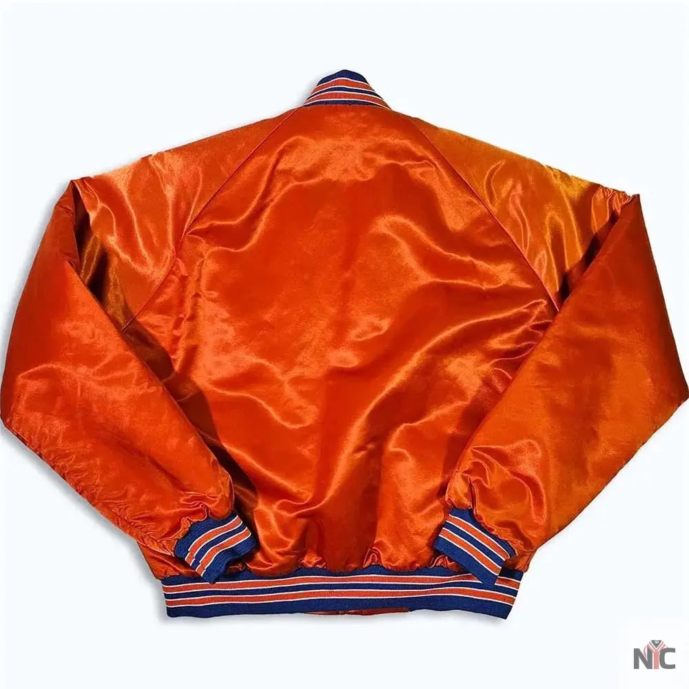80s Denver Broncos Orange Bomber Jacket NYC Jackets