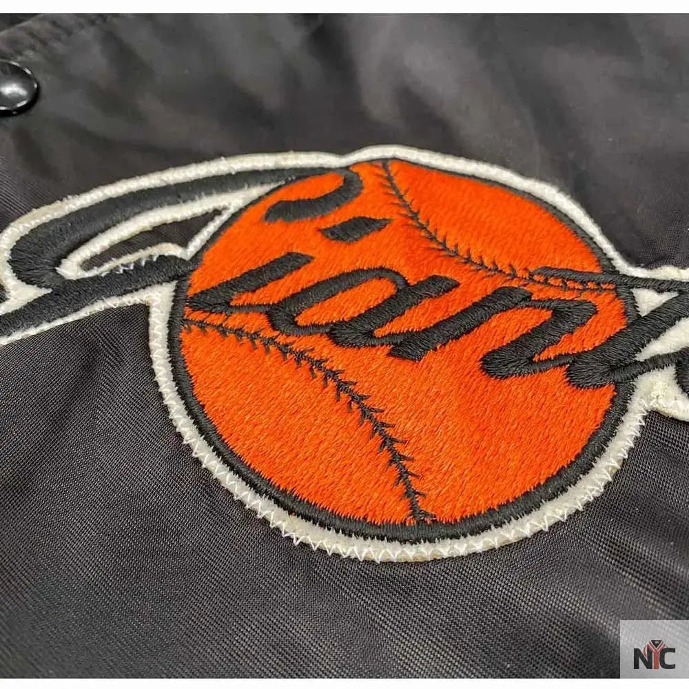 80s San Francisco Giants Bomber Satin Jacket NYC Jackets