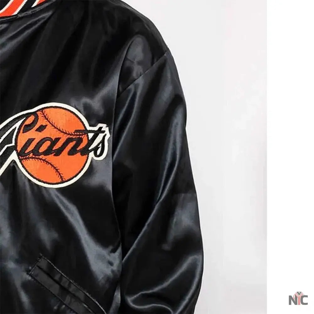 80s San Francisco Giants Bomber Satin Jacket NYC Jackets