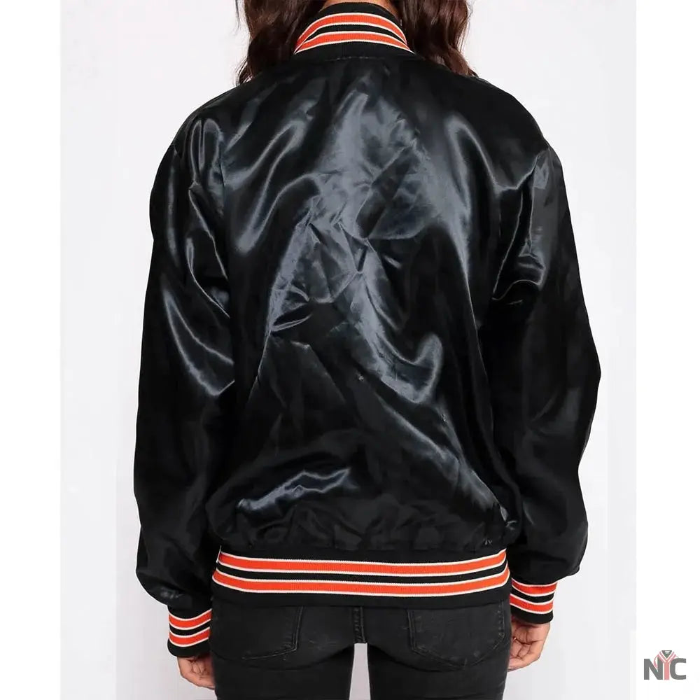 80s San Francisco Giants Bomber Satin Jacket NYC Jackets
