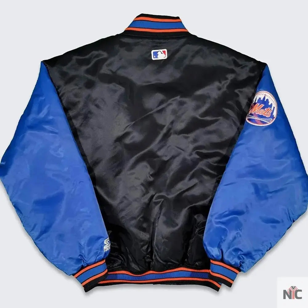 90’s New York Mets Black and Blue Jacket NYC Jackets