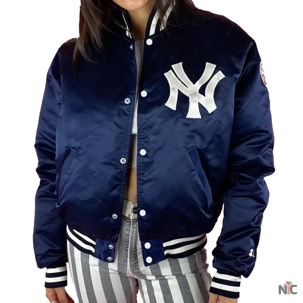 90s New York Yankees Bomber Jacket NYC Jackets