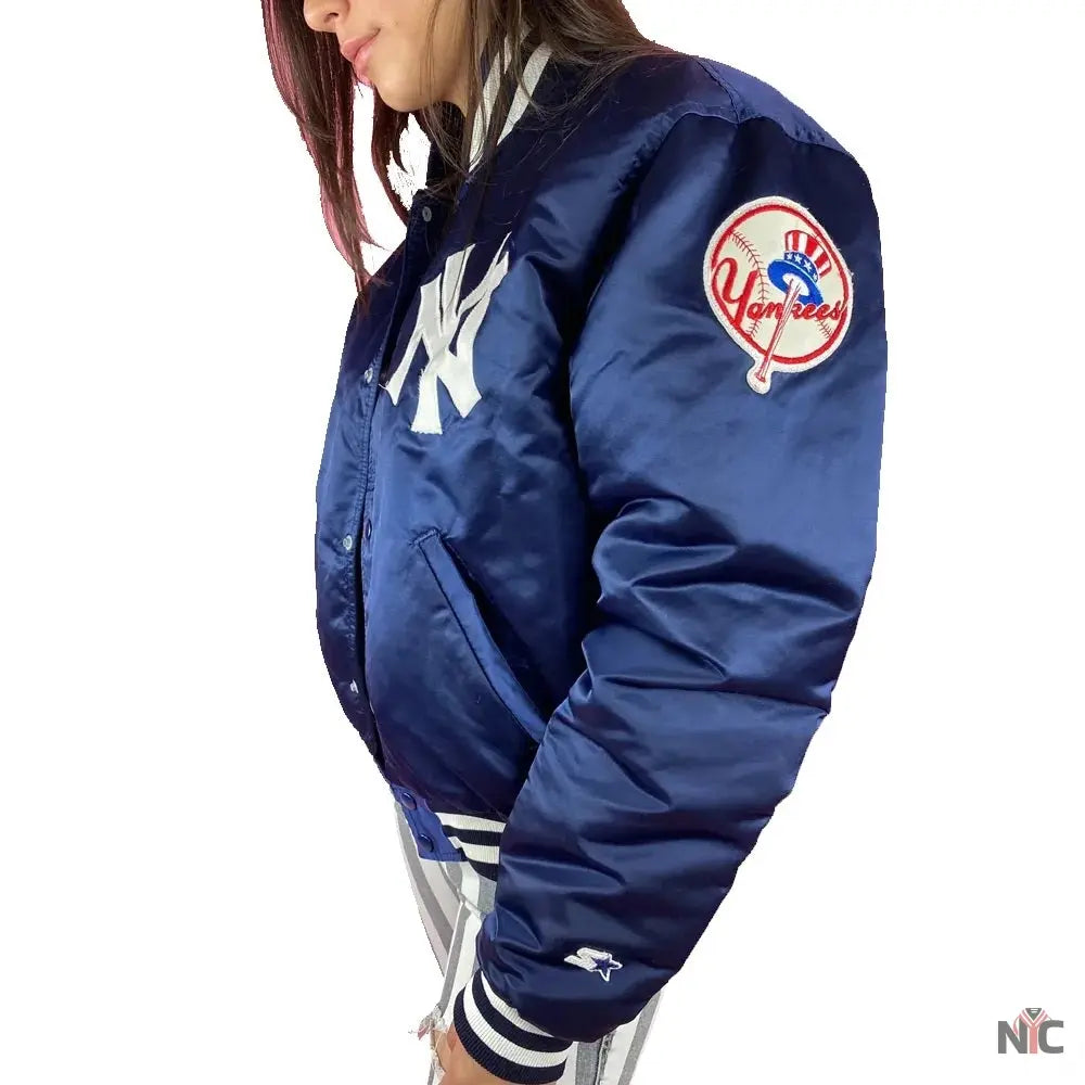 90s New York Yankees Bomber Jacket NYC Jackets