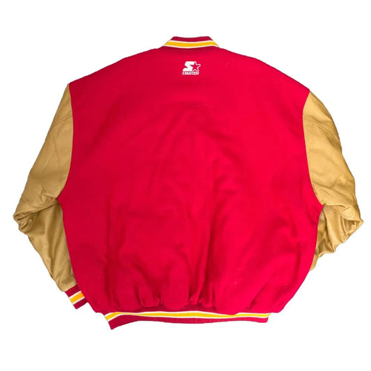 90s Kansas City Chiefs Varsity Jacket - NYC Jackets