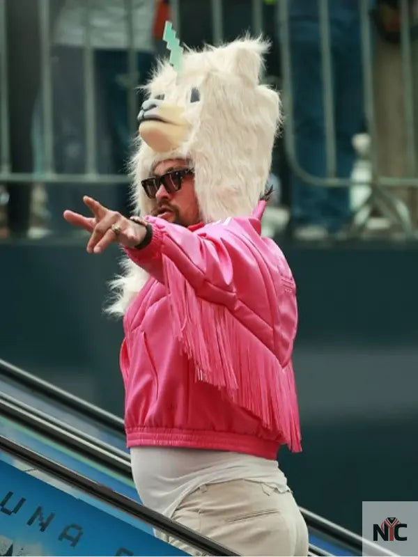A Minecraft Movie Jason Momoa Pink Bomber Jacket NYC Jackets