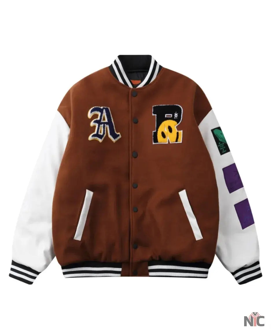 ASAP Rocky AWGE All Smiles Varsity Jacket NYC Jackets