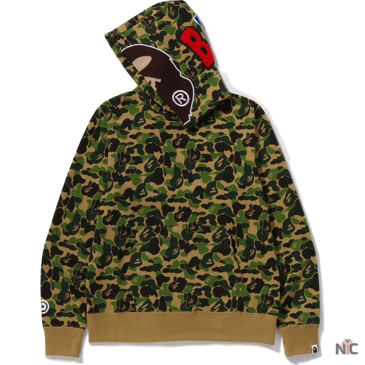 Abc Camo 2nd Ape Pullover Hoodie Mens NYC Jackets