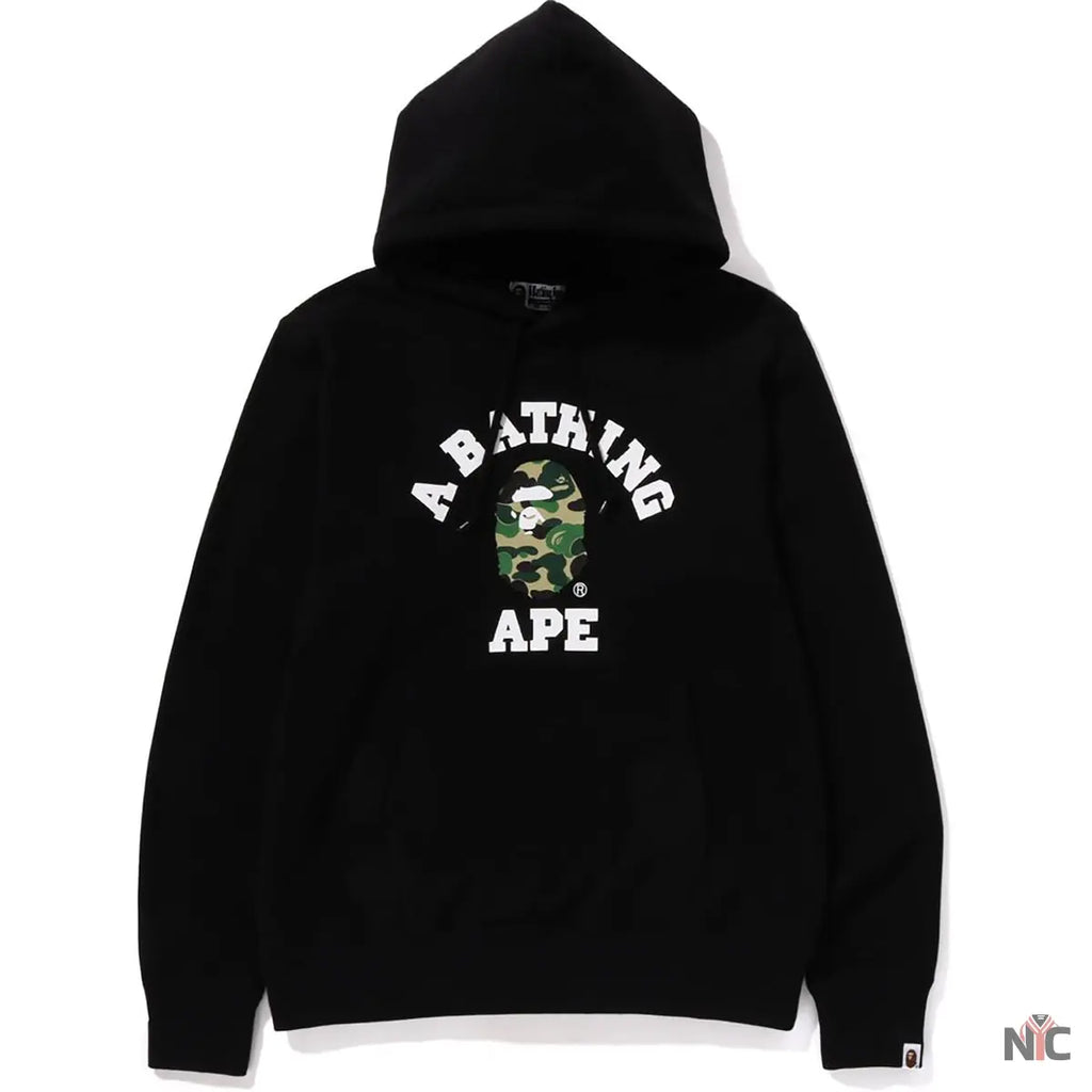 Abc Camo College Organic Cotton Pullover Hoodie Mens NYC Jackets