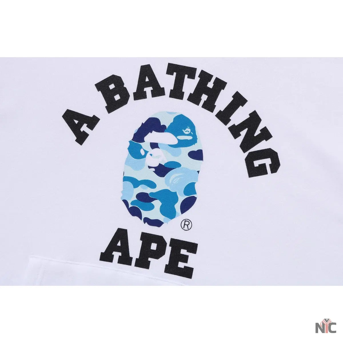 Abc Camo College Organic Cotton Pullover Hoodie Mens NYC Jackets