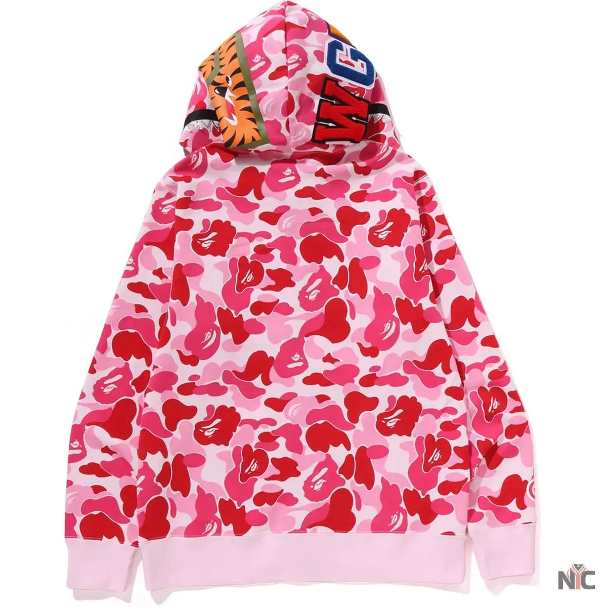 Abc Camo Crystal Stone Shark Full Zip Hoodie Mens NYC Jackets