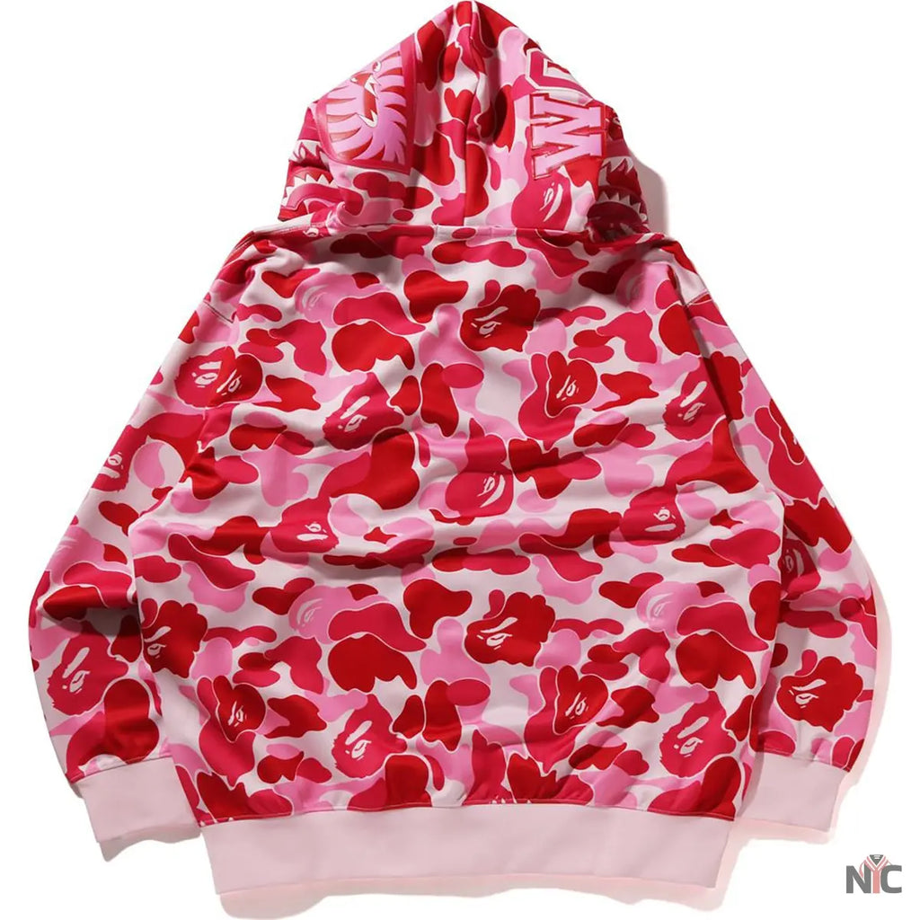 Abc Camo Polyester Relaxed Fit Shark Full Zip Hoodie M NYC Jackets