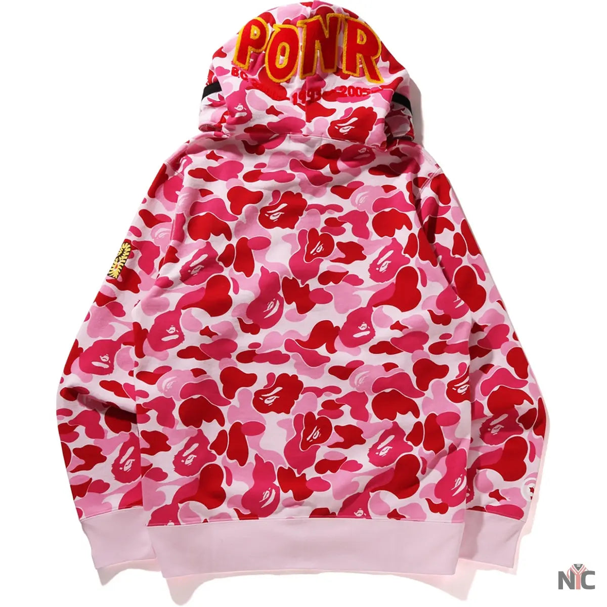 Abc Camo Shark Full Zip Hoodie Mens NYC Jackets