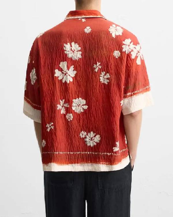 Access Hollywood 2025 Scott Evans Floral Print Shirt NYC Jackets