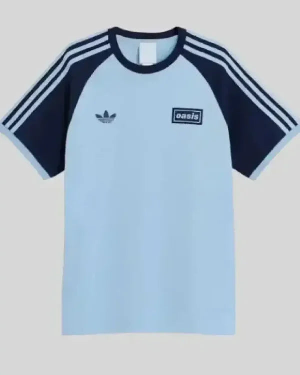 Adidas x Oasis Tour 3-Stripes T-Shirt NYC Jackets