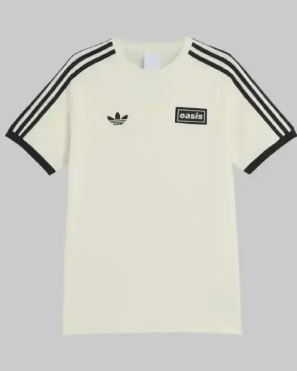 Adidas x Oasis Tour 3-Stripes T-Shirt NYC Jackets