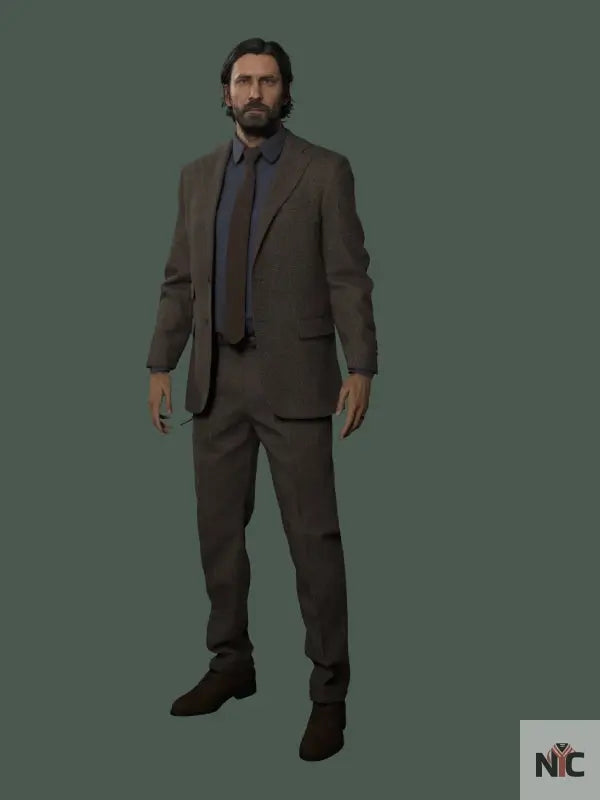 Alan Wake 2 Ilkka Villi Suit NYC Jackets