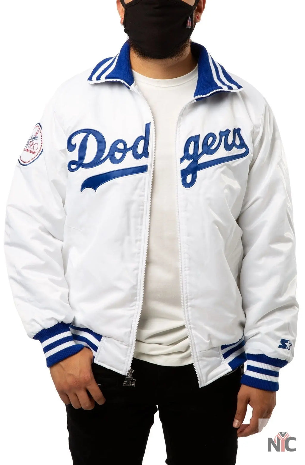 All Star Game LA Dodgers 1980 Satin Varsity Jacket NYC Jackets