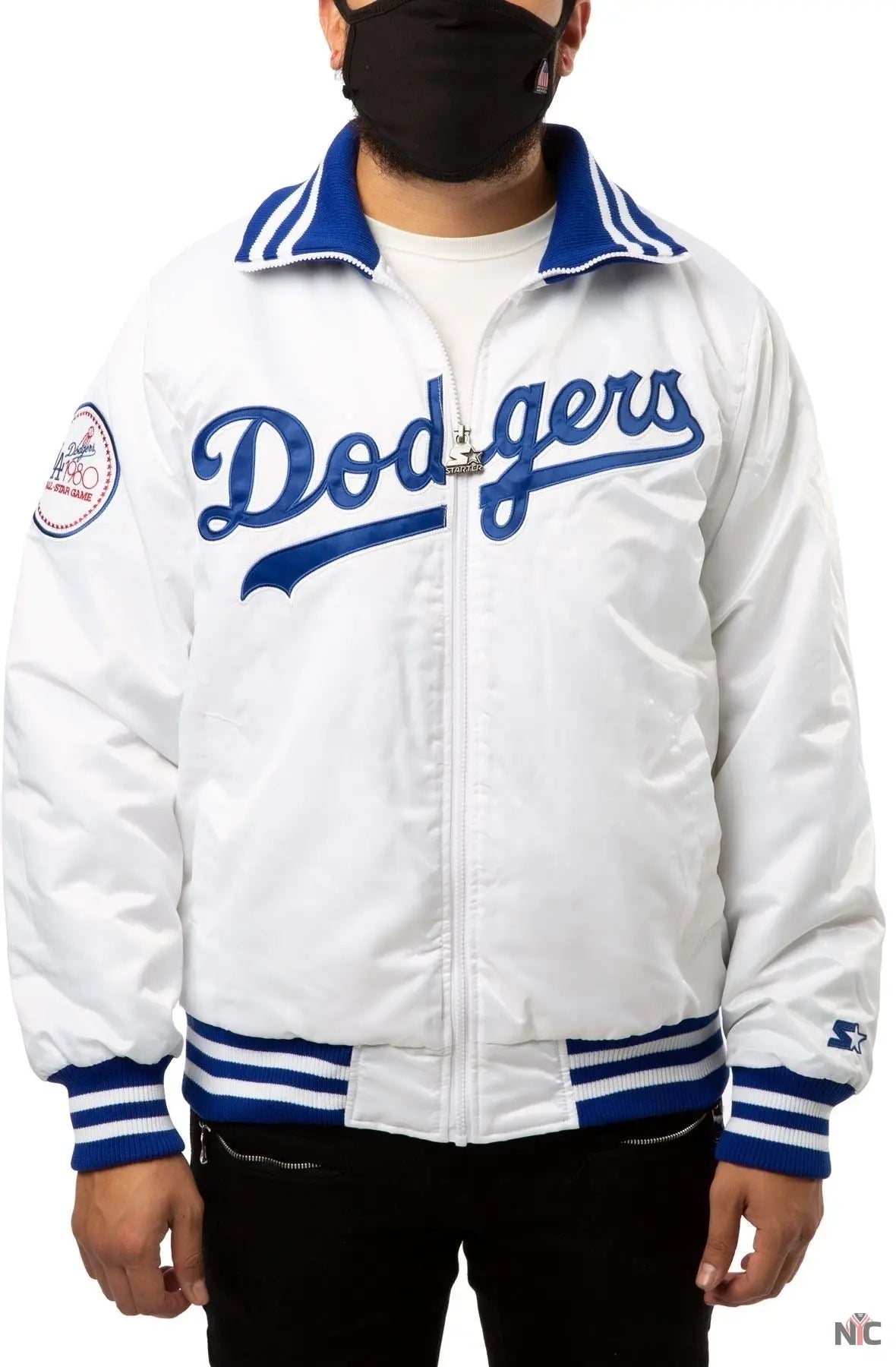 All Star Game LA Dodgers 1980 Satin Varsity Jacket NYC Jackets