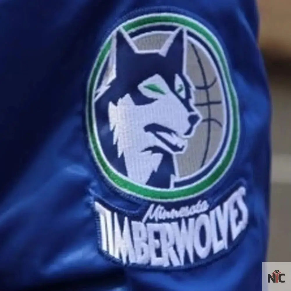 All Star Weekend Minnesota Timberwolves Blue Jacket NYC Jackets