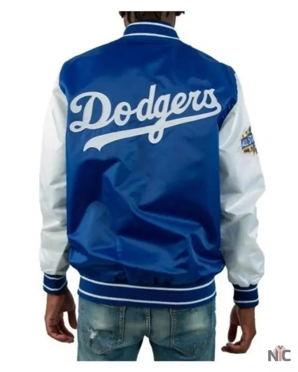 All-star Los Angeles Dodgers Satin Varsity Jacket NYC Jackets