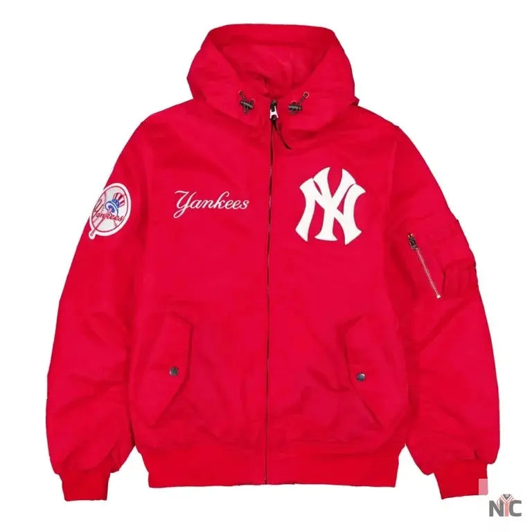 Alpha Industries L-2B Hooded Bomber Jacket NYC Jackets