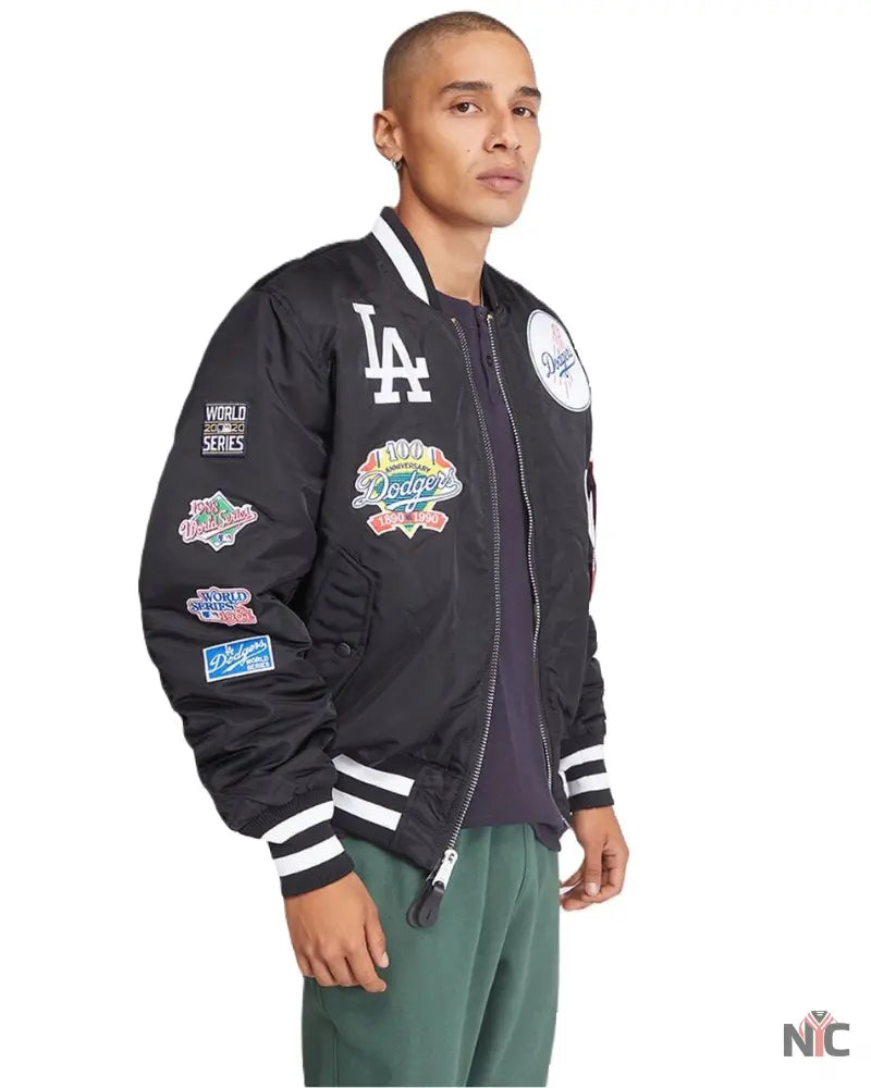 Alpha Industries x New Era Los Angeles Dodgers Jacket NYC Jackets