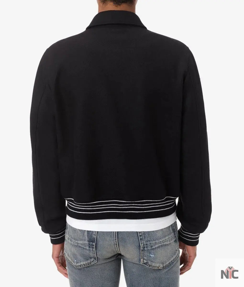 Amiri Bones Letterman Wool Jacket NYC Jackets