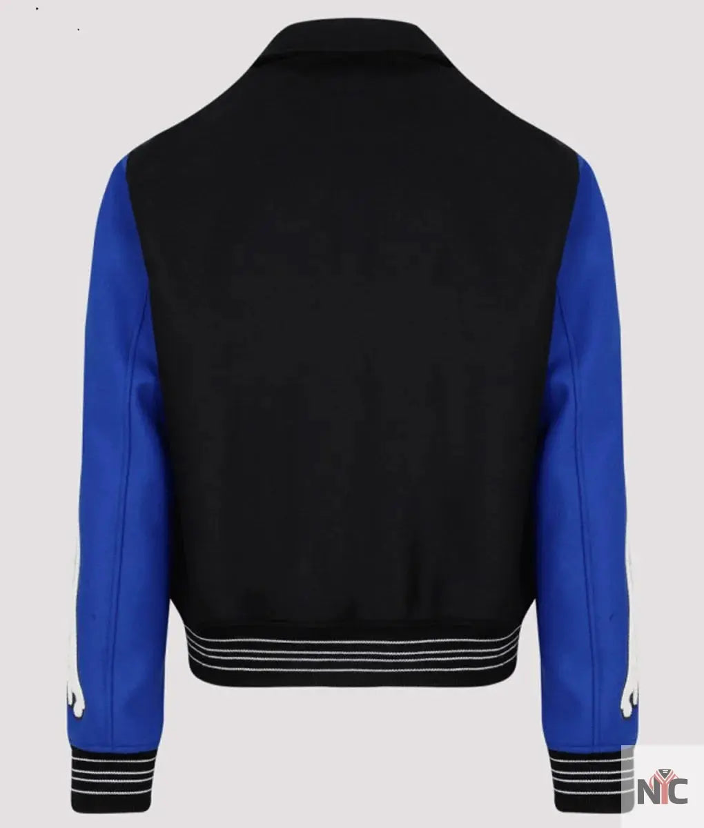 Amiri Bones Letterman Wool Jacket NYC Jackets
