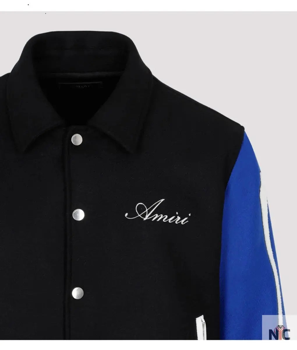 Amiri Bones Letterman Wool Jacket NYC Jackets