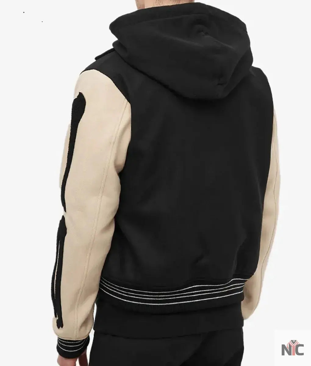 Amiri Bones Letterman Wool Jacket NYC Jackets