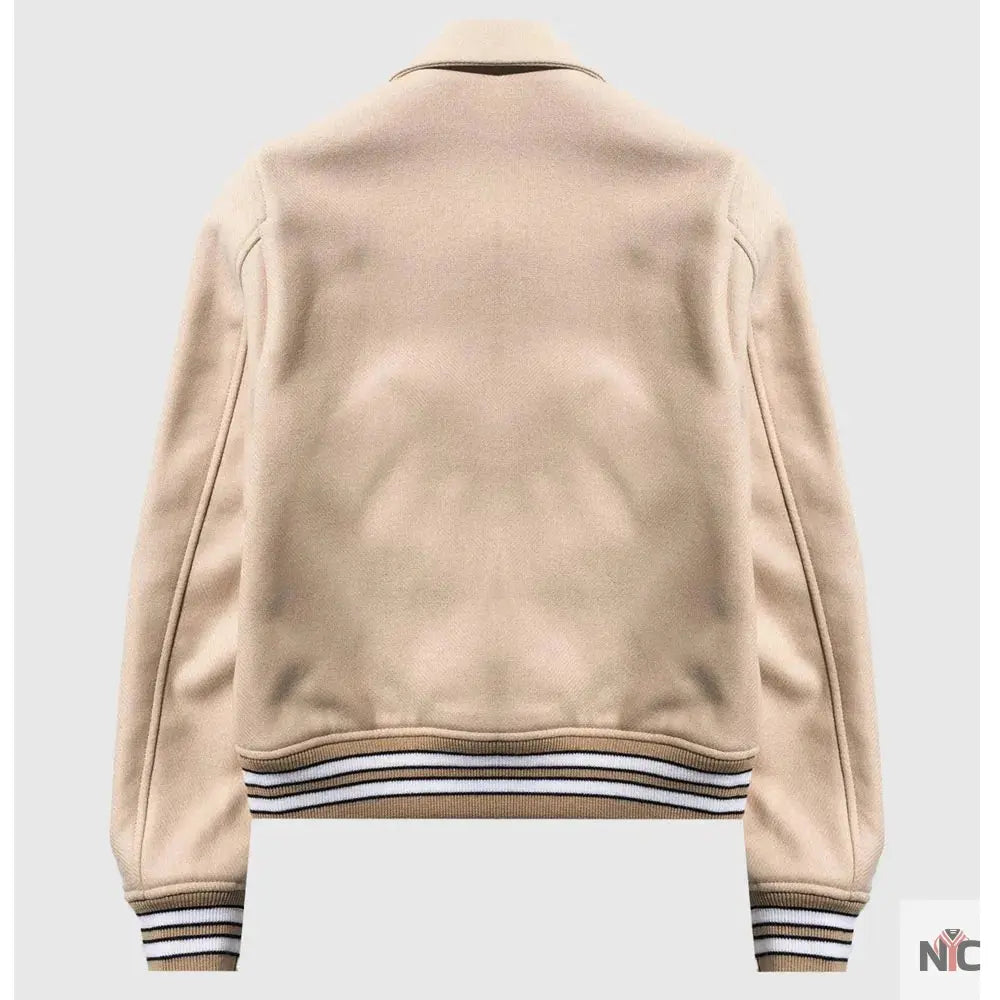 Amiri Bones Letterman Wool Jacket NYC Jackets