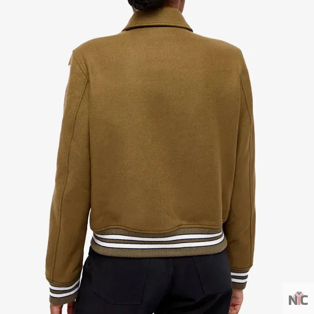Amiri Bones Letterman Wool Jacket NYC Jackets