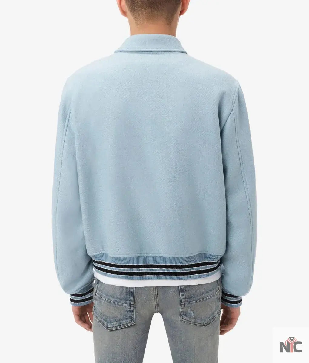 Amiri Bones Letterman Wool Jacket NYC Jackets