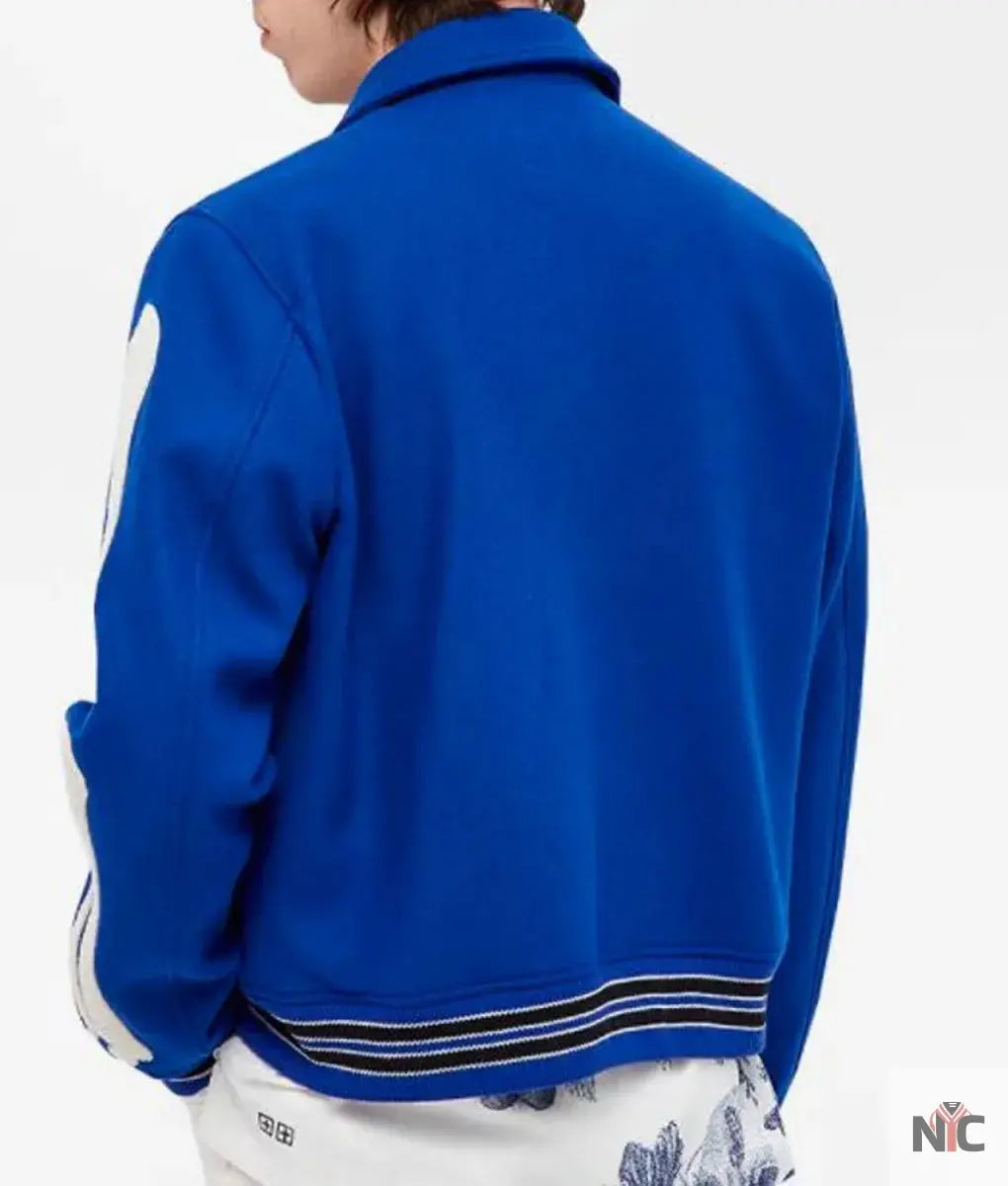 Amiri Bones Letterman Wool Jacket NYC Jackets