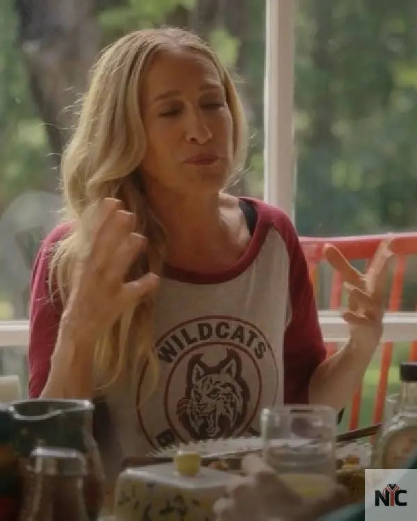 And Just Like That Carrie Bradshaw Raglan T Shirt NYC Jackets