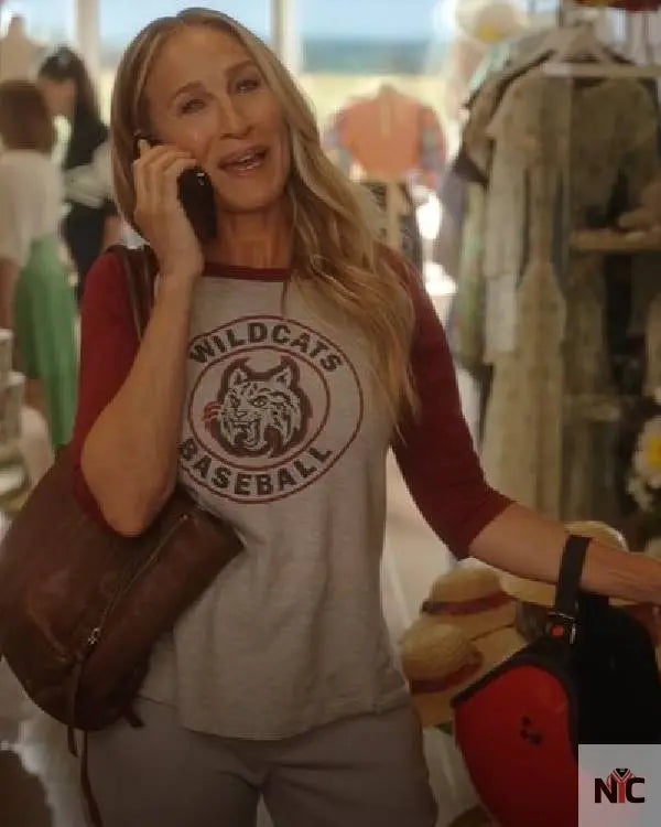 And Just Like That Carrie Bradshaw Raglan T Shirt NYC Jackets