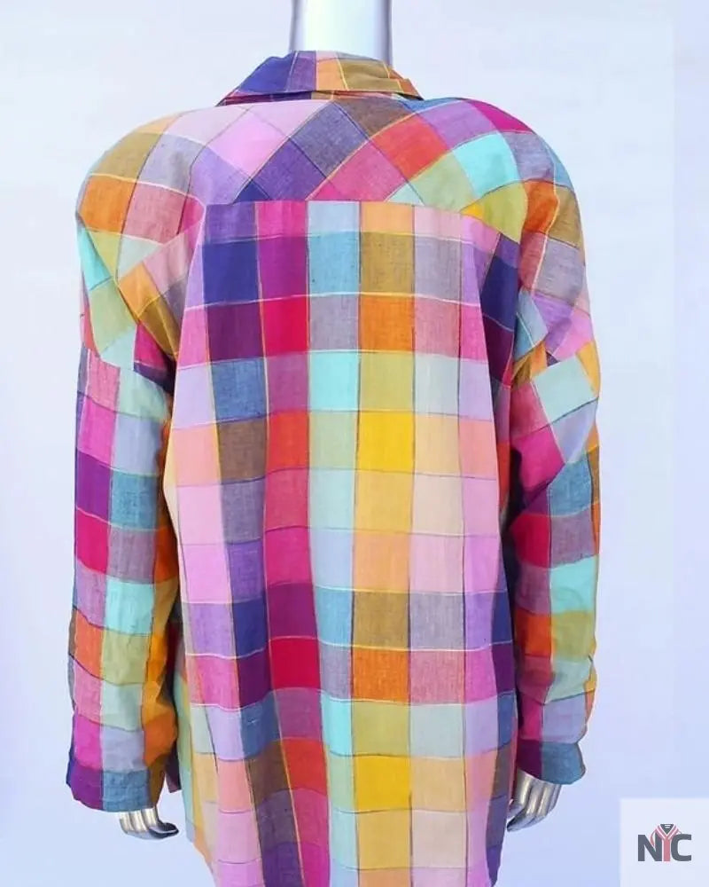 And Just Like That Carrie Bradshaw Rainbow Jacket - NYC Jackets