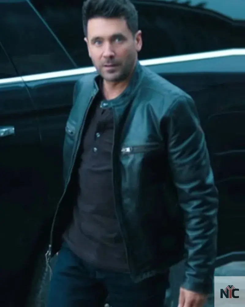 Andrew Mathews Sullivan’s Crossing Black Leather Jacket NYC Jackets
