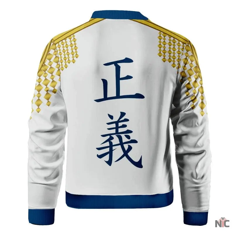 Anime One Piece Marine Bomber Jacket NYC Jackets