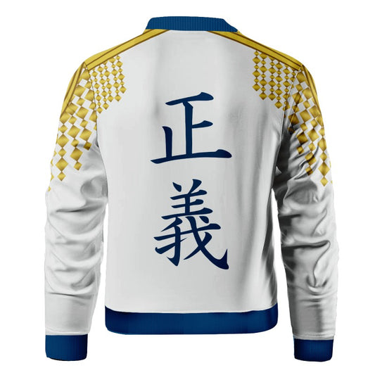 Anime One Piece Marine Bomber Jacket