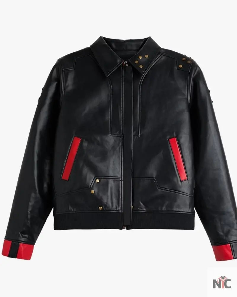 Arcane Season 2 VI Black Leather Jacket NYC Jackets