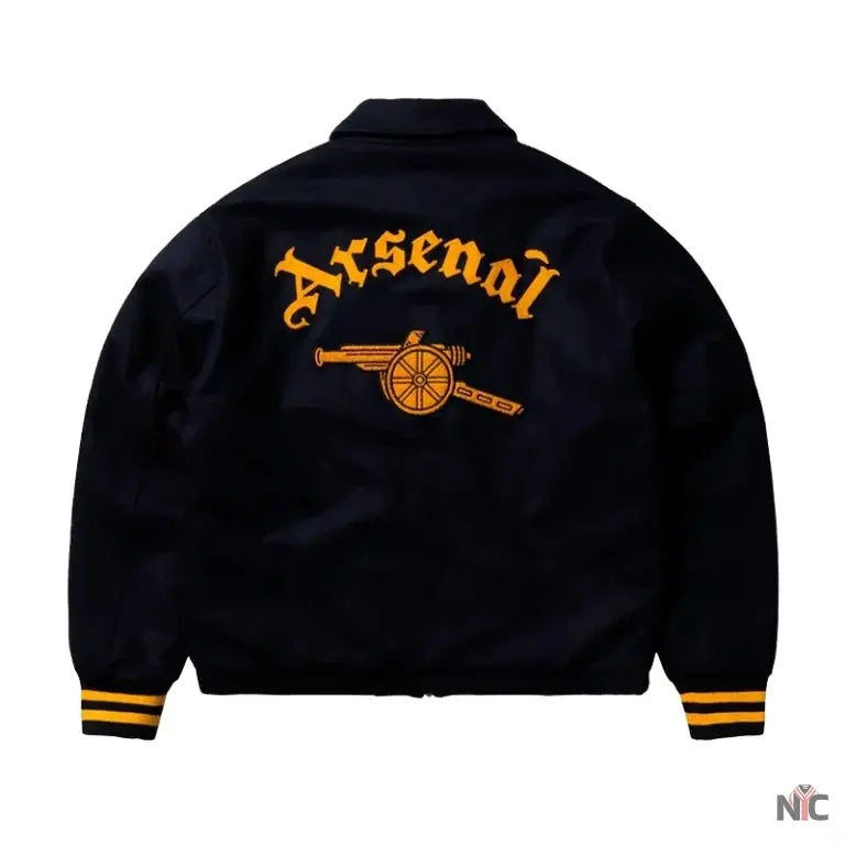 Arsenal X Aries Wool Bomber Jacket NYC Jackets