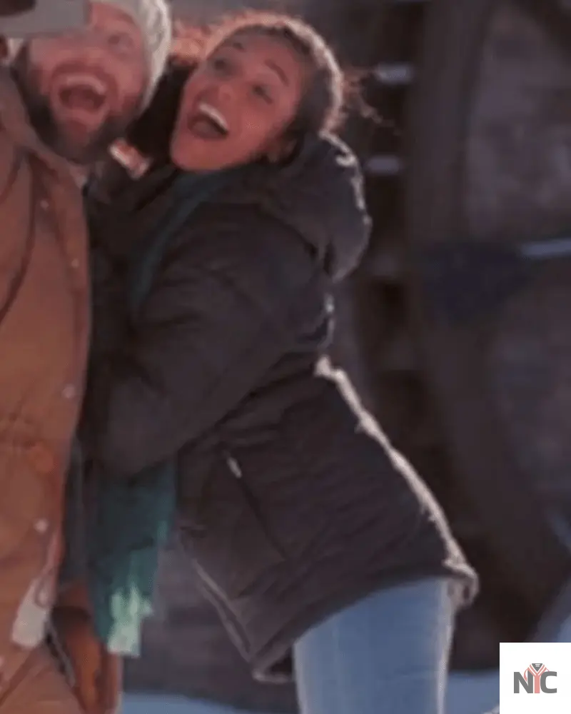 Ashley Larae Our Church Thinks We’re Dating 2024 Black Jacket NYC Jackets