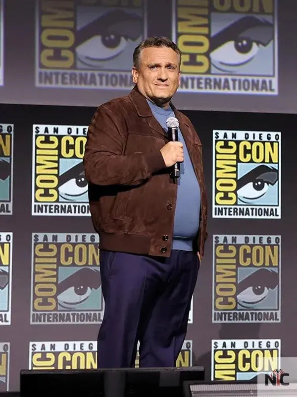 Avengers Doomsday Joe Russo Suede Leather Jacket NYC Jackets