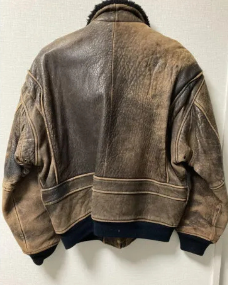 Avirex G-1 Leather Bomber Jacket NYC Jackets
