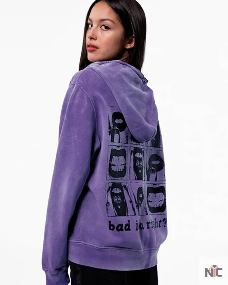 Bad Idea Right? Zip Hoodie NYC Jackets