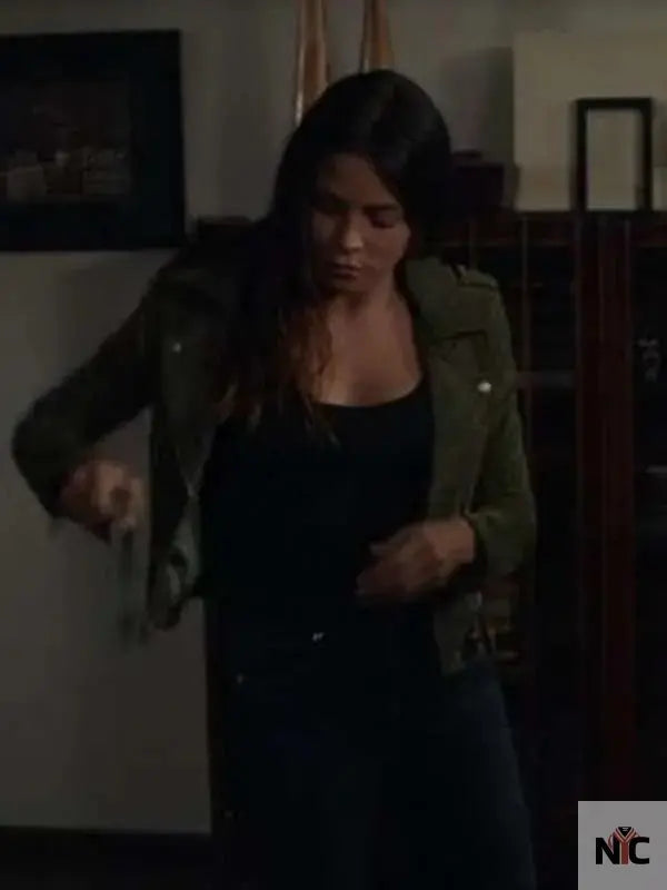 Bailey Nune The Rookie Green Leather Jacket NYC Jackets