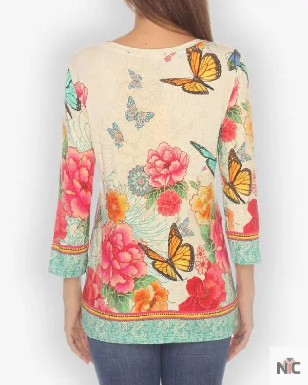 Ballard S01 Rebecca Field Floral Shirt NYC Jackets