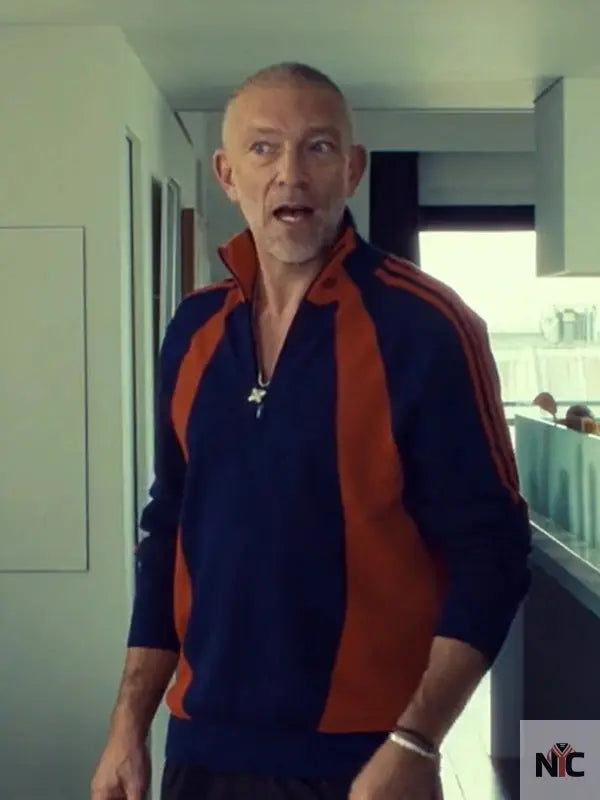 Banger 2025 Vincent Cassel Track Jacket NYC Jackets